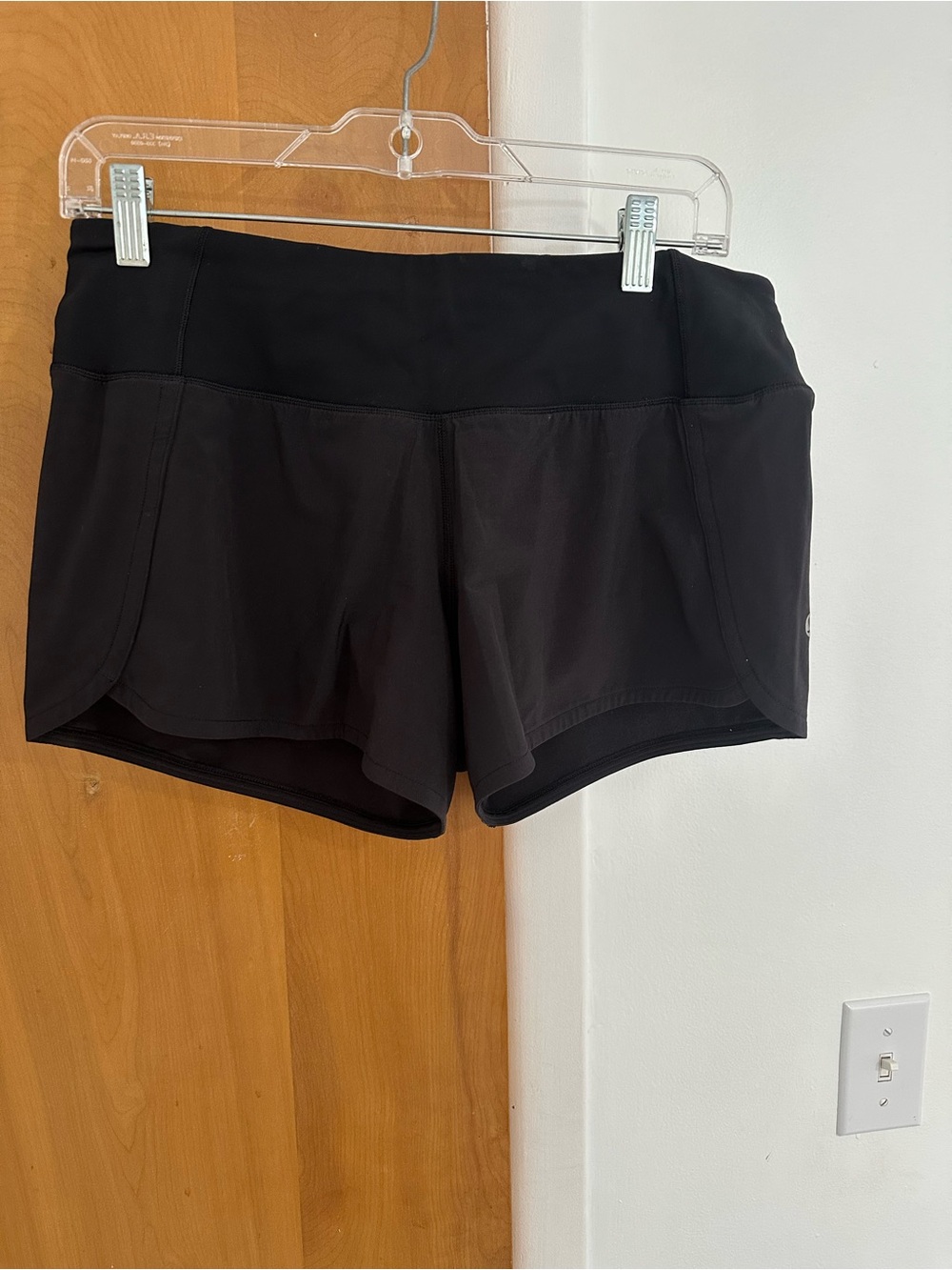lululemon athletica Black run times short